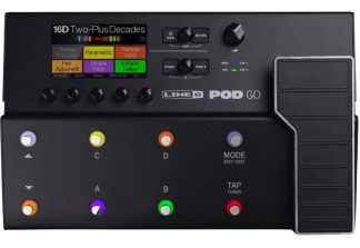 Pedal Multiefectos Line 6 Pod Go Guitarra Eléctrica/bajo Negro
