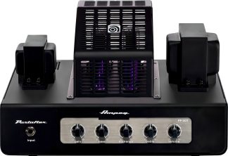 Ampeg Pf20t Cabezal Valvular Bajo 20w 12ax7 6v6 Sin Altavoz Negro