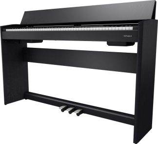Roland F701 Piano Digital 88 Teclas Mueble Pedales
