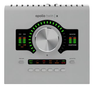 Interfaz De Audio Universal Audio Apollo Twin X Duo Gen 2 Gris 24bit 192khz
