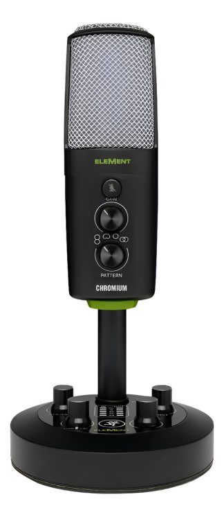 Mackie Chromium Microfono Condenser Usb 2 Canales