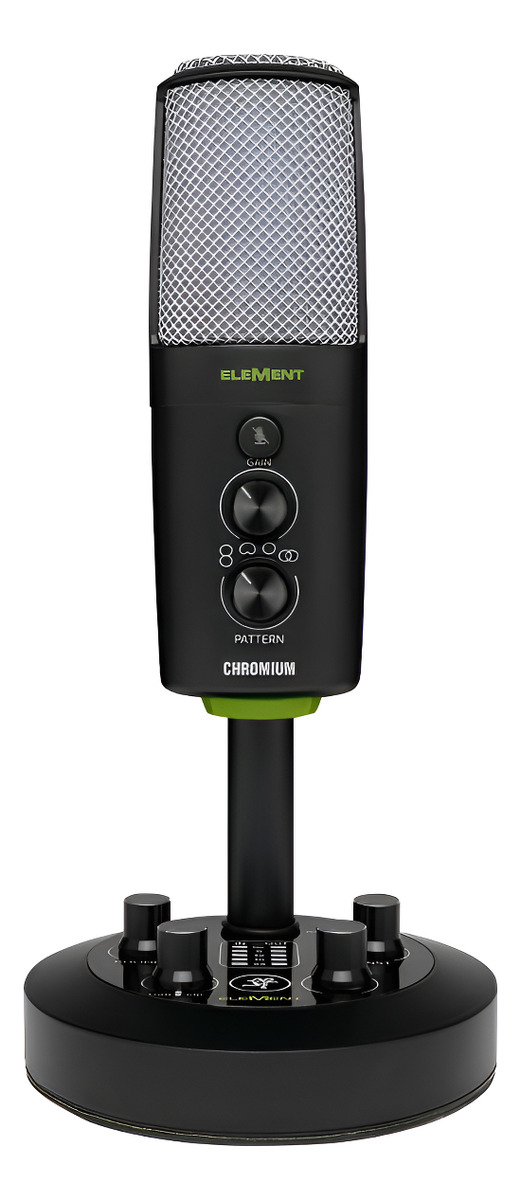 Mackie Chromium Microfono Condenser Usb 2 Canales