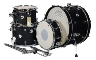 Bateria Dw Ddlg2004 Design Series Frequent Flyer Bombo 20 Color Black Satin