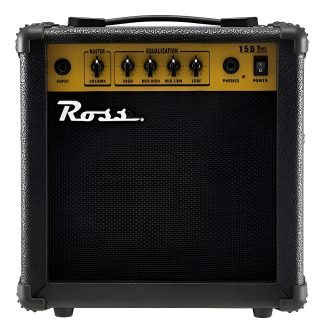 Ross B15 Amplificador De 15 Watts Para Bajo