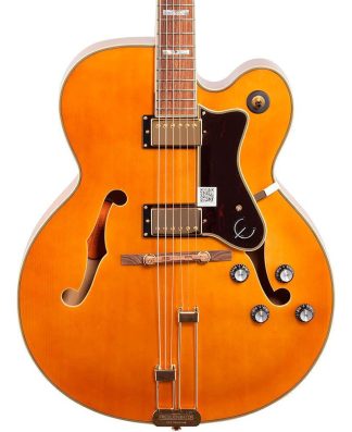 Guitarra Semiacústica EpiPhone Broadway 6 Cuerdas Vintage Natural Diestro