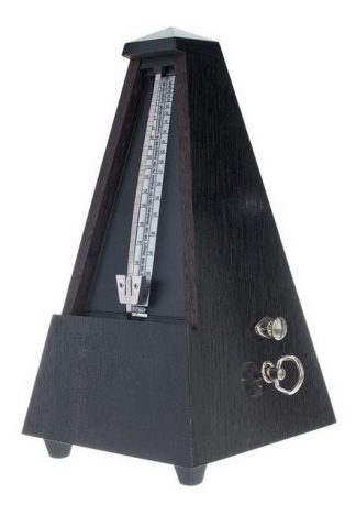 Wittner Metronomo Piramidal Mecanico Madera Aleman