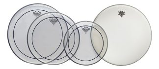 Kit De Piel De Remo Pinstripe/ambassador 10/12/14 Pol Pp-0110-ps Blanco