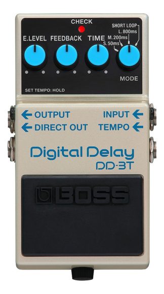 Pedal De Efecto Boss Digital Delay Dd-3t Blanco