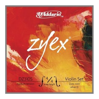 Daddario Dz310s4/4m Encordado Violin 4/4 Zyex Medium