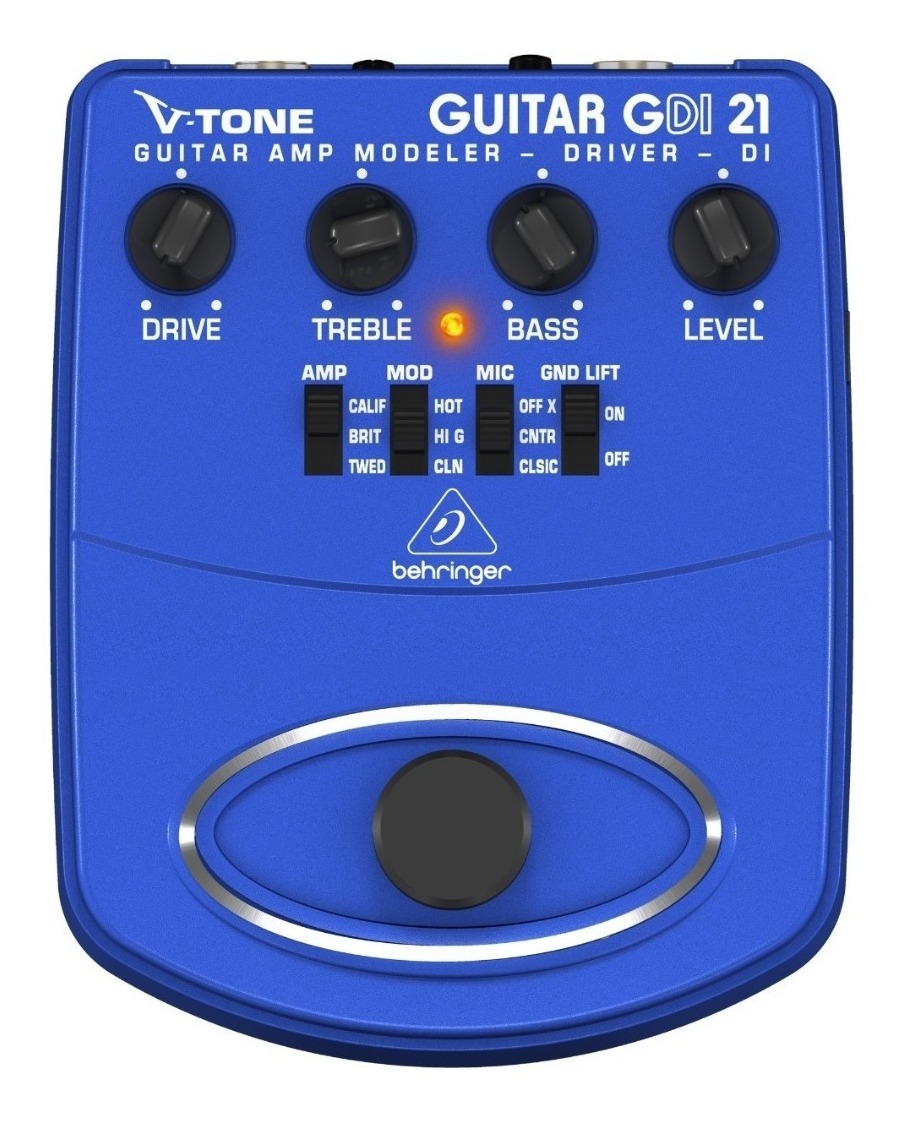 Behringer Gdi21 Preamplificador Para Guitarra Salida Directa