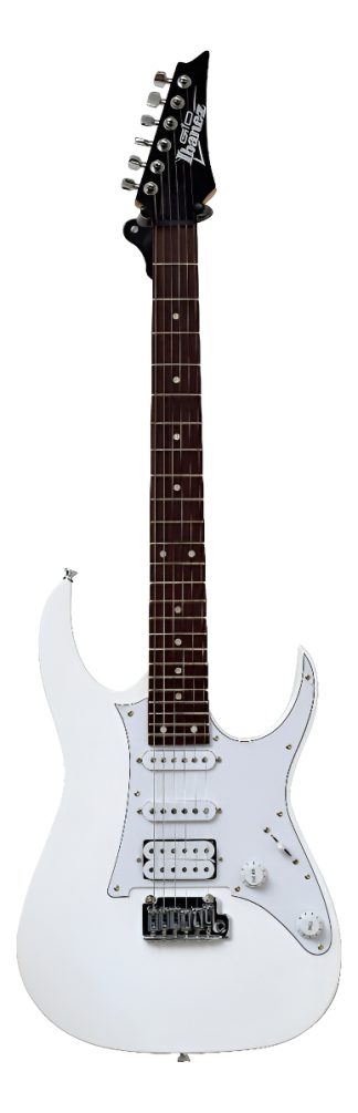 Guitarra Eléctrica Ibanez Rg Gio Grg140 Soloist De Álamo White Con Diapasón De Amaranto