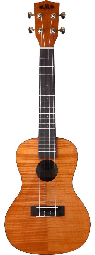 Kala Ka Cem Ukelele Concierto Caoba Exotico Showmusic