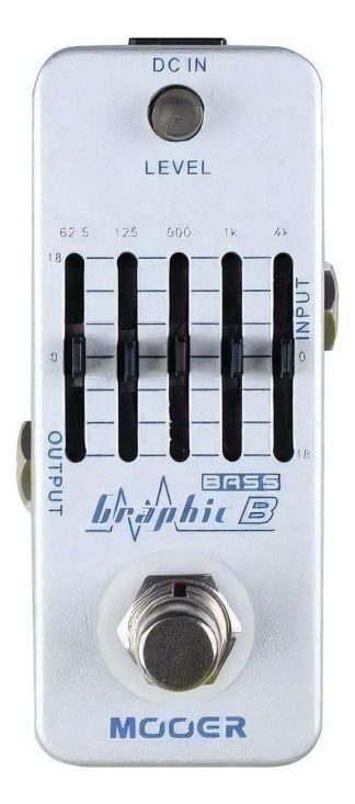 Pedal Mooer Equalizador Level Control Graphic B Para Bajo Truebypass
