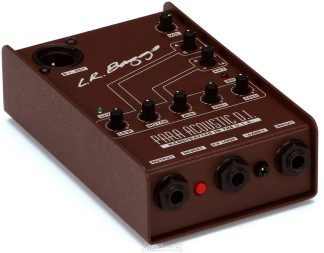 Preamplificador Guitarra Acústica Lr Baggs Para Di Marrón Oscuro 9v