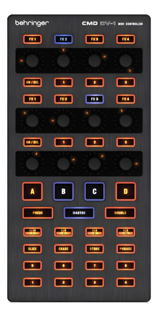 Behringer Dv1 Controlador Usb Tipo X1 Para Traktor Live Ser