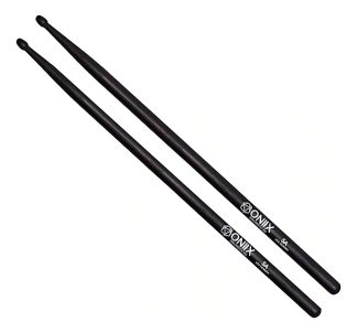 Par De Baquetas Zildjian Modelo Oniix O5a Hickory 5a, Color Negro, Talla 5a Negro Nocturno