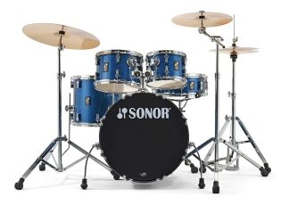 Sonor Aqx Stage 22 Bateria 5 Cuerpos Fierros