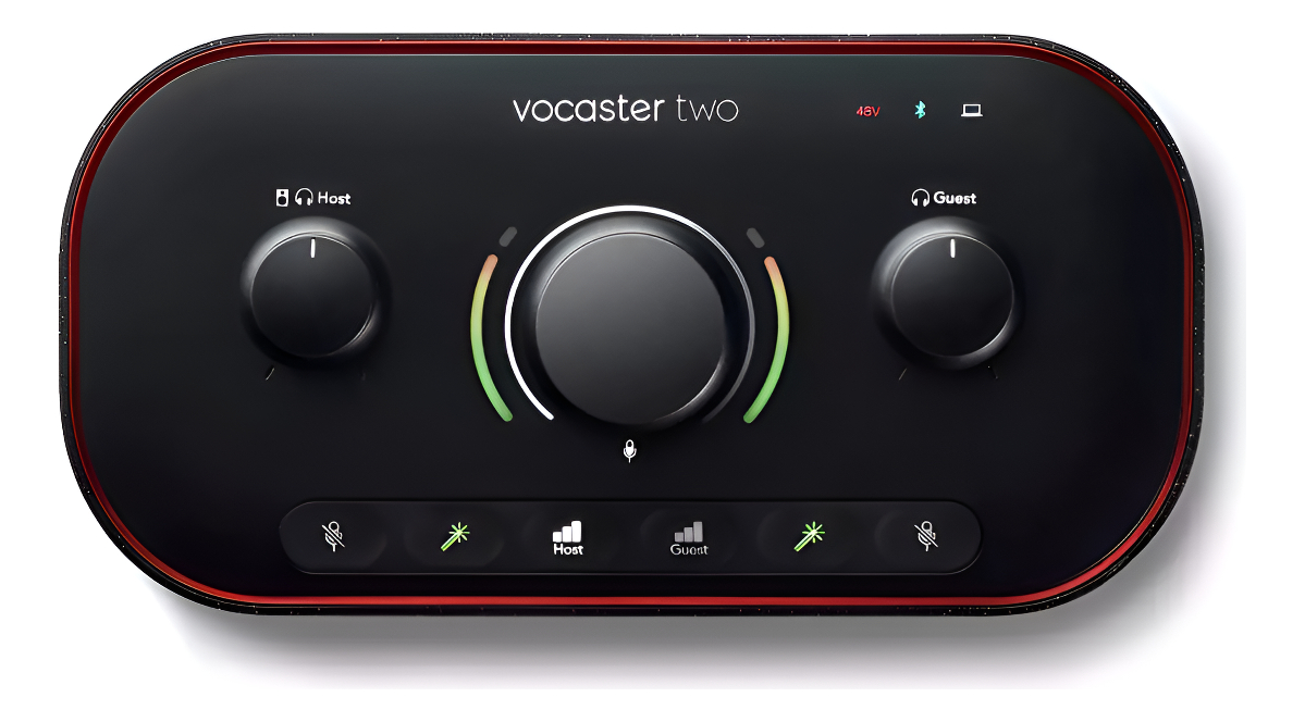 Focusrite Vocaster Two Interfaz 2 Canales Streaming Podcast