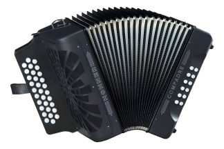 Hohner Compadre Acordeon Diatonico 31 Teclas 3 Filas 12 Bajo
