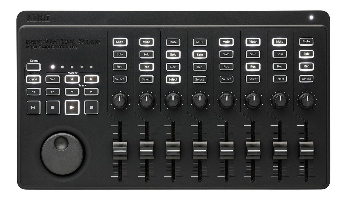 Korg Nano Kontrol Studio Controlador Superficie 8 Faders Pot