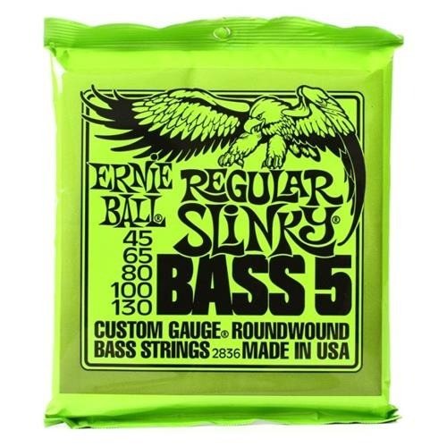 Ernie Ball Eb2836 Encordado Para Bajo 5 Cuerdas 045 130