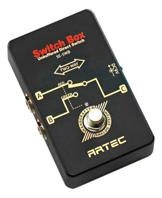 Artec Se-swb Pedal Switch Box Ab De 2 Vias Showmusic