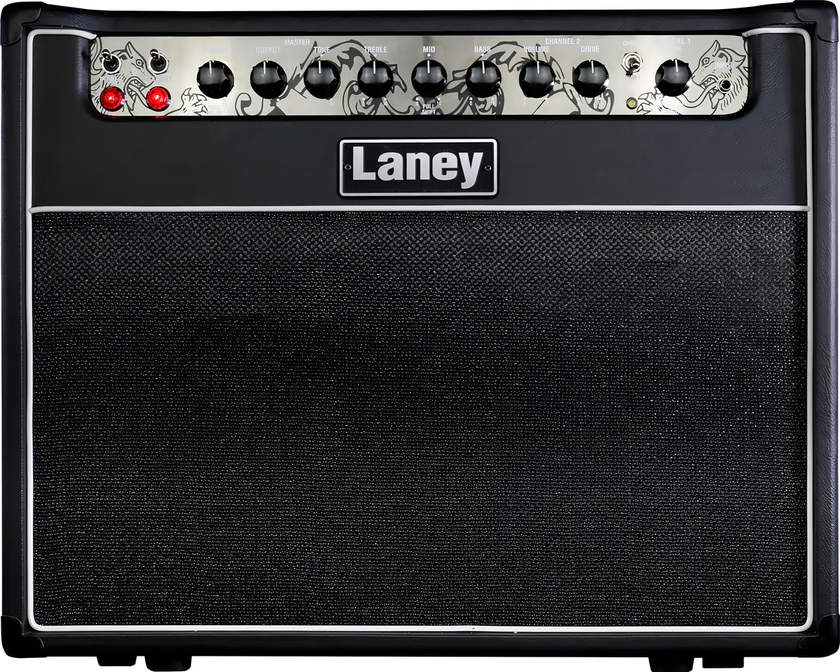 Amplificador Valvular Combo Laney Gh30r-112 30w Guitarra Negro