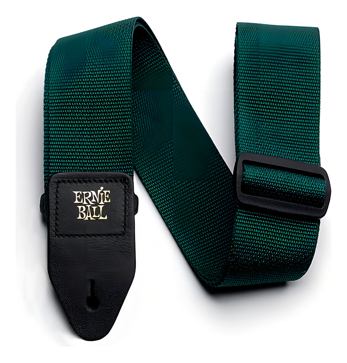 Correa Para Guitarra Y Bajo Ernie Ball Polypro Color Forest Green