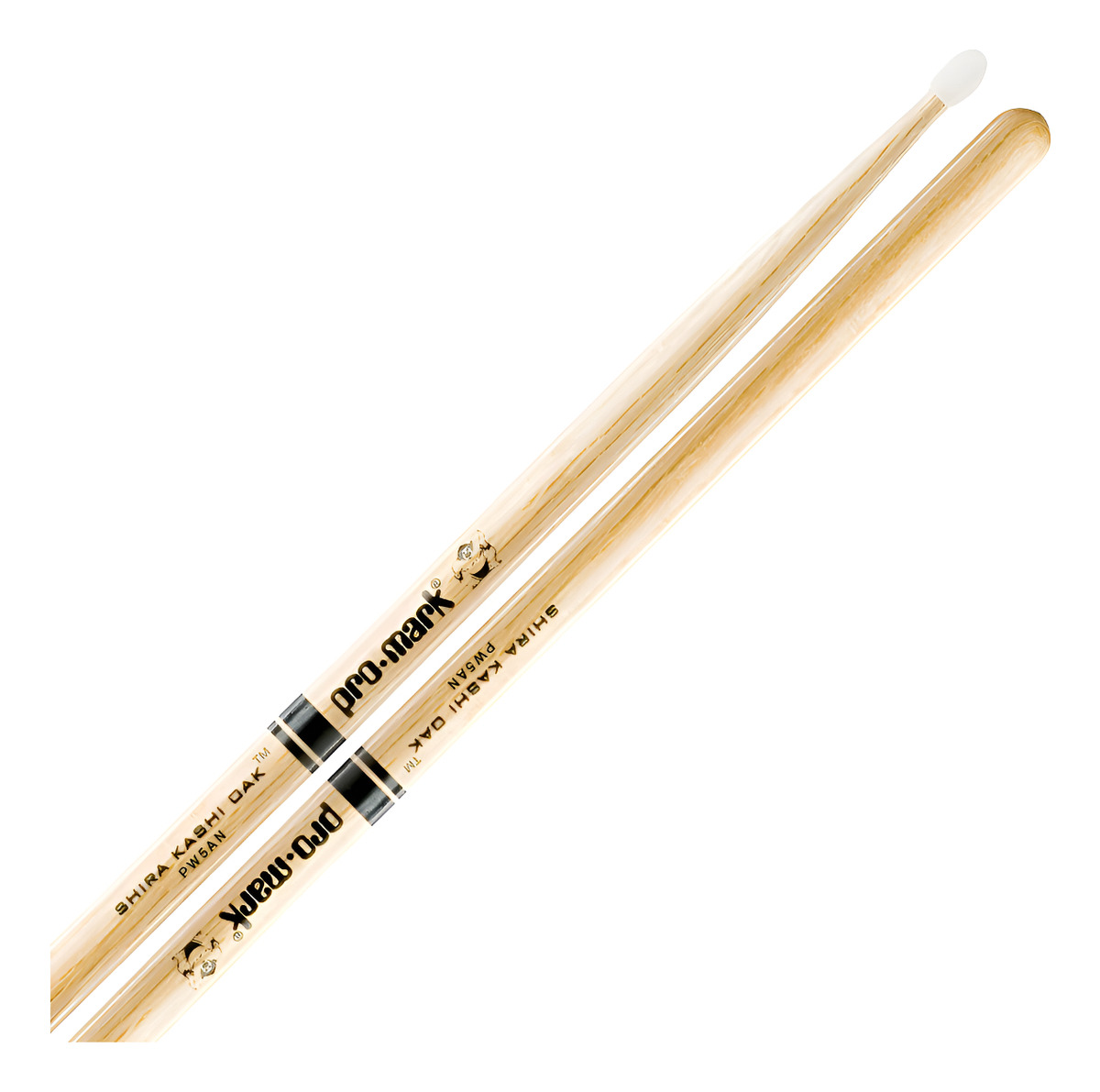 Promark Pw5an Oak Palillos 5a Punta Nylon