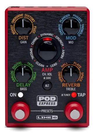 Line 6 Pod Express Pedalera Multiefecto Portatil Guitarra