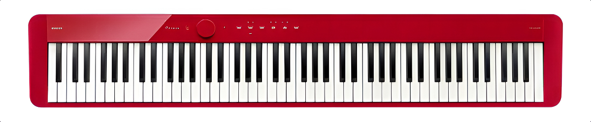 Casio Pxs1100 Piano 88 Teclas Acción Martillo Bluetooth Color Rojo