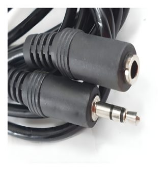 Cable Alargue Miniplug Estéreo 3m Kirlin Ae-669l Negro