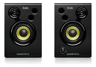 Par Monitores Dj Hércules Djmonitor 32 Color Black