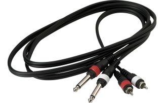 Warwick Rcl20933 D4 Cable 1.8 M 2 Plug Mono 2 Rca