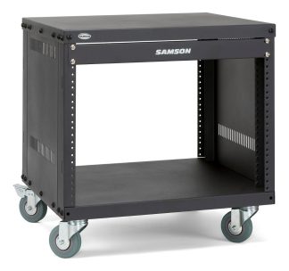 Samson Srk12 Rackera Metalica Con Ruedas 12 Unidades