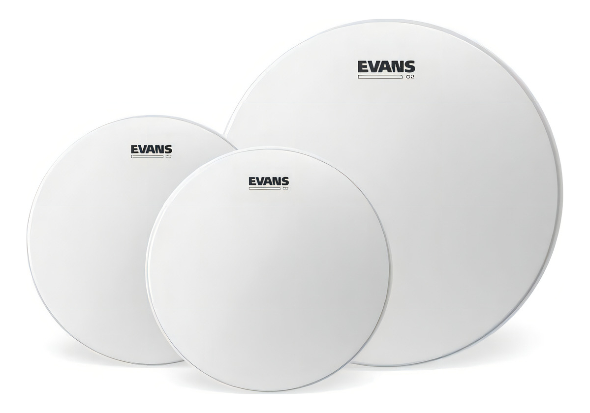 Kit De Piel Estándar Evans Etp-g2ctd-s Porous G2 Blanco