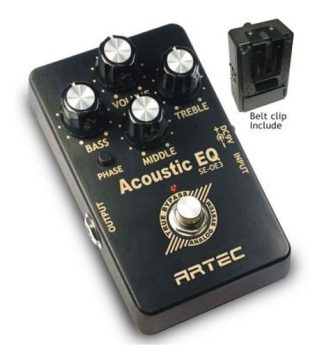 Artec Se-oe3 Pedal De Eq Para Guitarra Acustica True Bypass