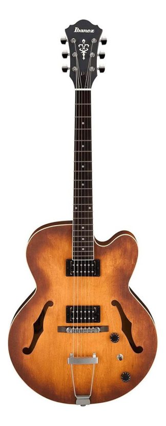Guitarra Eléctrica Ibanez Artcore De Tilo Tobacco Flat Con Diapasón De Nogal