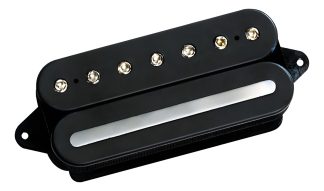 Dimarzio Pastilla Humbucker Puente Guitarra Eléctrica 7 Cuerdas Crunch Lab 7 Negro