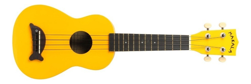 Ukelele Soprano Acústico Kala Makala Mk-sd Amarillo Con Funda Yellow