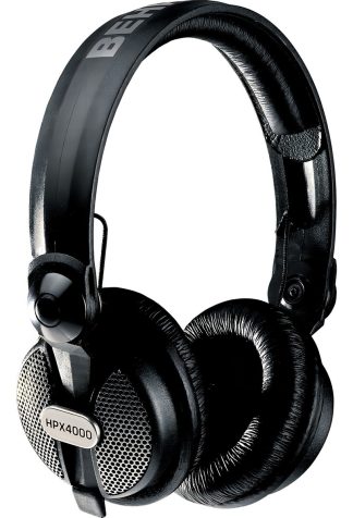 Behringer Hpx4000 Auricular Cerrado Para Dj Negro
