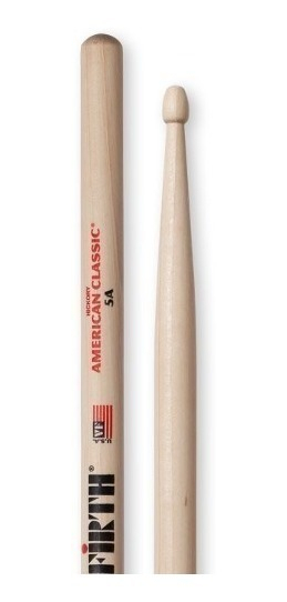 Vic Firth 5a Punta Madera American Classic Palillos Baqueta Natural