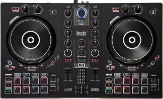 Controlador Dj Hercules Djcontrol Inpulse 300 Negro De 2 Canales