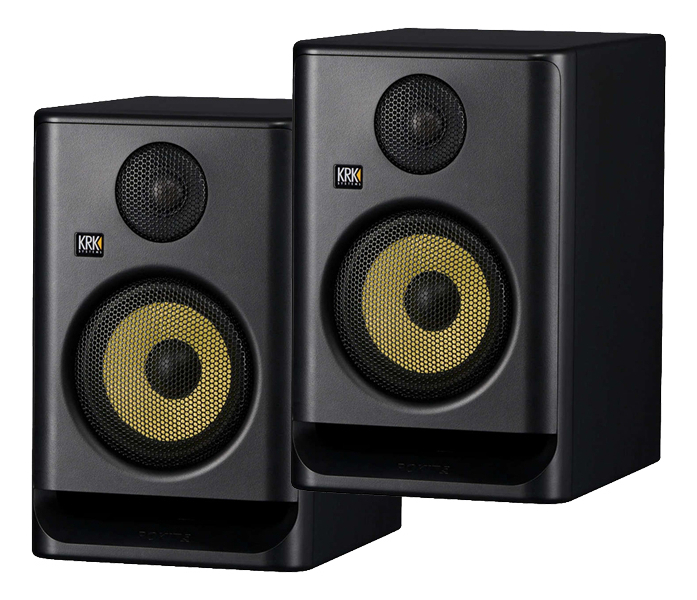 Par Krk Rokit 5 G5 Monitores Campo Cercano Biamplificado Color Negro