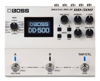 Boss Dd500 Digital Delay Pedal 12 Modos