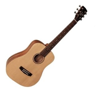 Guitarra Acústica Cort Standard Ad Mini Para Diestros Poro Abierto