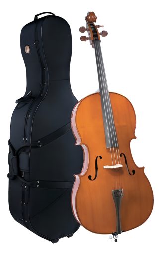 Cremona Sc175 Cello 3/4 Pro Pino Solido Arco Estuche