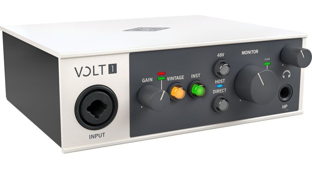 Interface De Audio Portatil Midi Usb Universal Audio Volt 1 Blanco