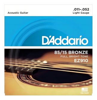 Cuerdas Para Guitarra Acústica 4:4 D'addario Ez Ez910
