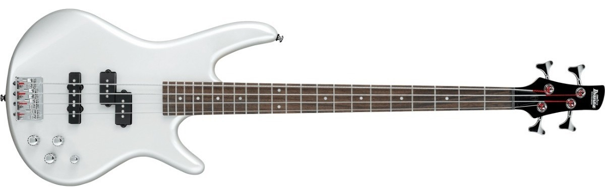 Ibanez Gsr200 Bajo Electrico Activo 4 Cuerdas Acabado Del Cuerpo Laqueado Color Blanco Orientación De La Mano Diestro